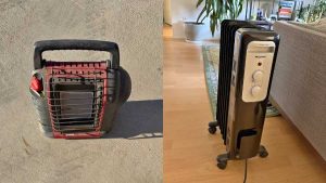 propane vs electric heater
